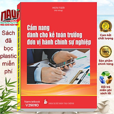 Sách Cẩm Nang Dành Cho Kế Toán Trưởng Đơn Vị Hành Chính Sự Nghiệp - V2509D