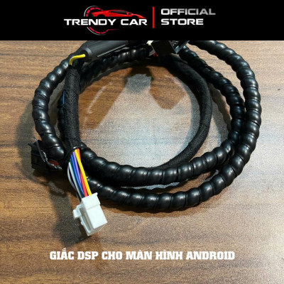 Dây Amply / dây DSP ô tô cắm cho xe Ô tô sử dụng màn hình Android - Nội thất ô tô