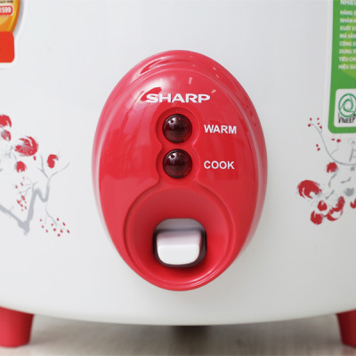 Nồi Cơm Điện Nắp Rời Sharp KSH-D15V (1.5L) - Màu Ngẫu Nhiên - Hàng chính hãng
