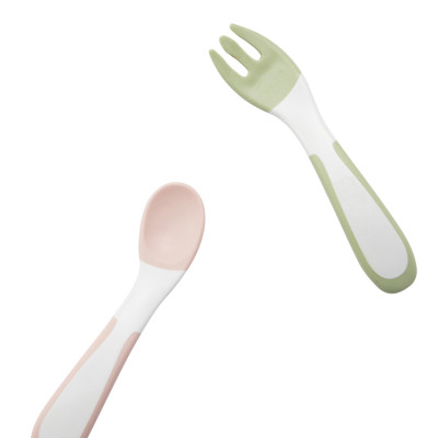 Bộ muỗng nĩa cong T.L.I (Kèm hộp) Richell