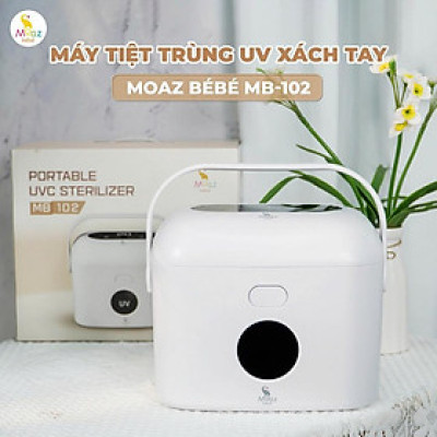 Máy tiệt trùng UV xách tay Moaz Bebe MB-102 - Hàng Chính Hãng