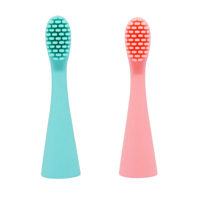 Đầu bàn chải silicon thay thế cho bé Marcus & Marcus - Xanh dương