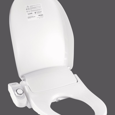 Nắp Bồn Cầu Thông Minh LUVA LB525 Xuất Hàn Quốc, BH 3 năm Đổi Lỗi 100 Ngày, Công Nghệ Hàn Siêu Âm