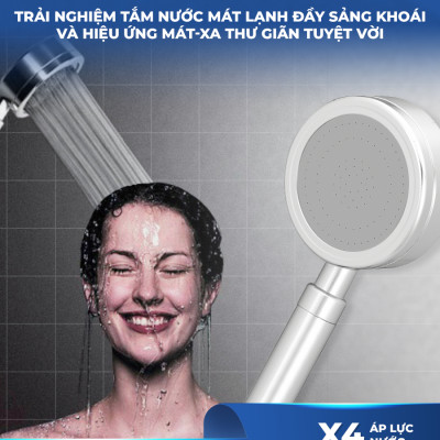 Combo vòi sen LUVA kèm lọc nước đa năng LUVA GK1