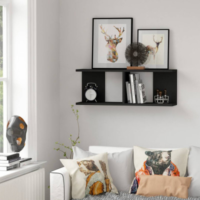 Kệ gỗ trang trí trưng bày hiện đại SMLIFE Warwick