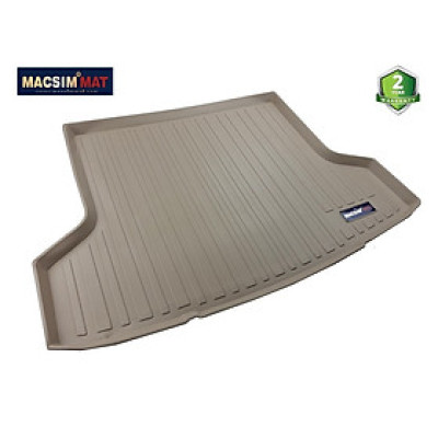 Thảm lót cốp xe ô tô Mitsubishi G4 2016 - nay nhãn hiệu Macsim chất liệu TPV cao cấp màu be (D0204)