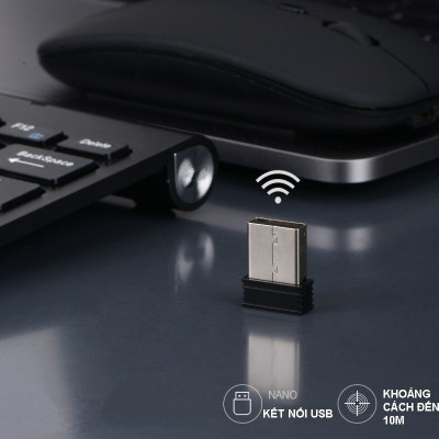 Bàn Phím không dây W200 nhỏ gọn - cho máy tính , Laptop , điện thoại , máy tính bảng hàng nhập khẩu