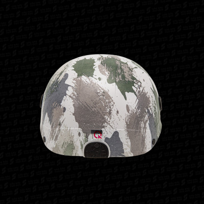 ƯU ĐÃI - Mũ bảo hiểm lỗ thông gió hoa văn chính hãng NÓN SƠN AMP-TR111