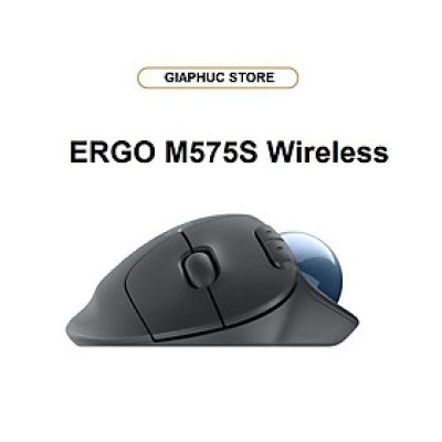 Chuột bi xoay không dây ERGO M575S Wireless - Hàng Chính Hãng