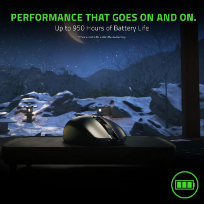 Razer Orochi V2 Chuột chơi game không dây di động với thời lượng pin lên tới 950 giờ Hàng nhập khẩu