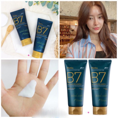 Dầu Gội Thảo Dược Ngăn Ngừa Rụng Tóc BIOTIN B7 ANTI- HAIR LOSS SHAMPOO Hàn Quốc tặng móc khóa