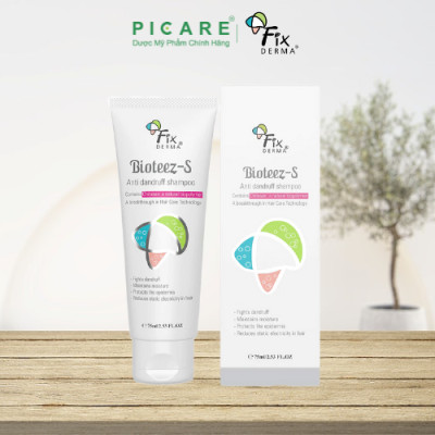 Dầu Gội Fixderma Giảm Gàu Bioteez-s Shampoo 75ml