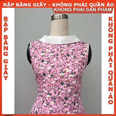 Rập giấy A0 mã 878- đầm dáng A (BẢN VẼ)