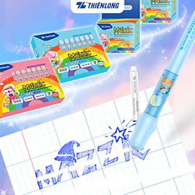 Bút máy Mazzic Thiên Long FTCE-001 - Ngòi cải tiến, trơn, êm với ống mực không lắng cặn