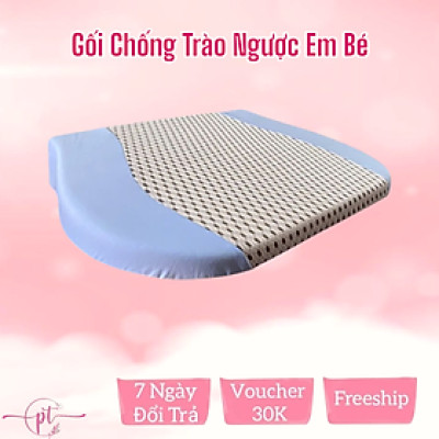 Gối Chống Trào Ngược Cho Bé Babyskin, Chống Chớ Sữa, Chống Sặc Chất Liệu Latex Foam Êm Ái Không Mùi