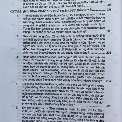 Luật Hôn nhân và gia đình - Luật phòng, chống bạo lực gia đình và 166 tình huống giải đáp pháp luật về hôn nhân gia đình 