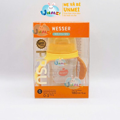 Bình sữa PPSU Wesser 180ml
