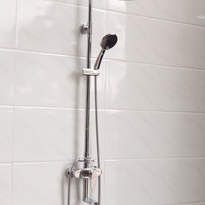 Cây sen nóng lạnh Đồng mạ Chrome Eurolife EL-SC912(Trắng bạc)