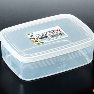 Bộ 03 hộp nhựa đựng thực phẩm chữ nhật Nakaya 1.3L - Hàng nội địa Nhật Bản | Made in Japan K.305#