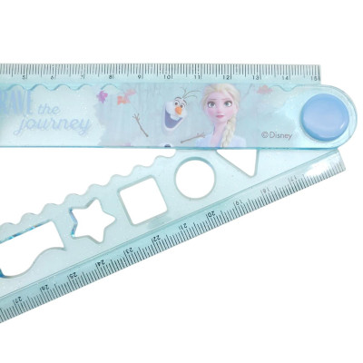 Thước Gập 30 cm Công Chúa Elsa - Ume DM0346F1