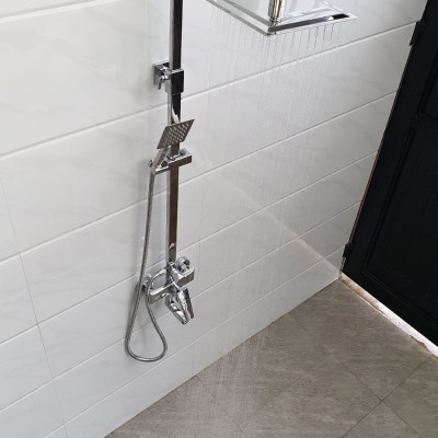 Bộ sen tắm đứng Eurolife EL-SC910 (Trắng bạc)