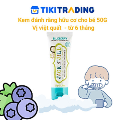 Kem đánh răng hữu cơ cho bé Jack N