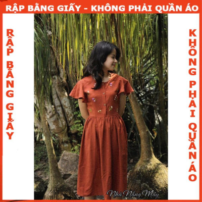 Rập giấy A0 mã 138 -bản vẽ rập đầm (BẢN VẼ)