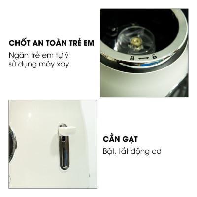 Máy Xay Sinh Tố Blender Đa Năng Masuto BL399B Công Nghệ Nhật Bản Và Bình Thể Thao Masuto 600ml - Hàng Chính Hãng