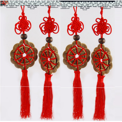 ️️ Tiền Xu Mai Hoa 10 Cánh Rời Mai Hoa Thập Toàn Treo Xe Oto 206230m