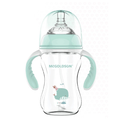 Bình sữa MCGoldson cổ rộng PP 300ml