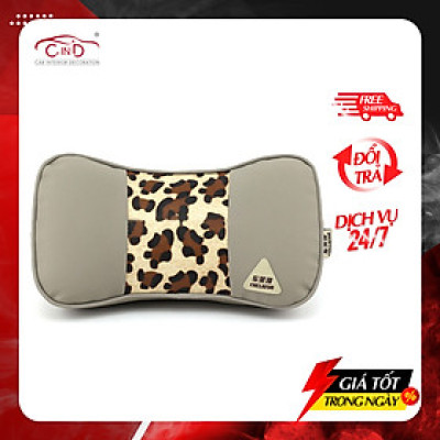 Gối Tựa Đầu Cao Su Non Bọc Da CHELAIYA MS003 Màu Xám