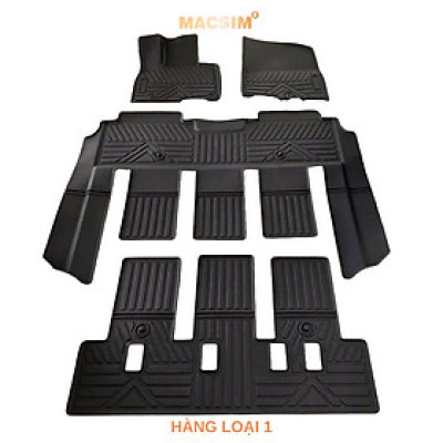 Thảm lót sàn 1 lớp sd3 Kia Carnival 7 chỗ - Nhãn hiệu Macsim -  ( Giảm giá nhưng chất lượng không giảm)