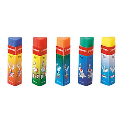 Gôm STABILO Yippy-plas/Trio (nhiều màu) - Gôm tam giác, màu ngẫu nhiên (ER199)