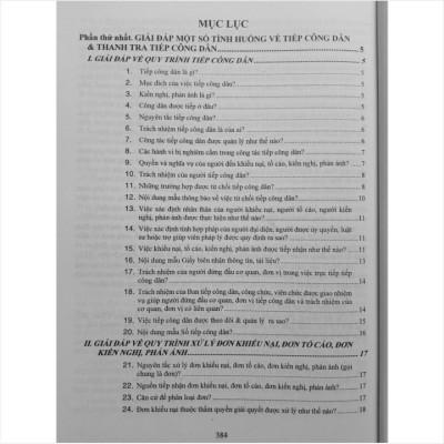 Sách Cẩm Nang Nghiệp Vụ Công Tác Thanh Tra - Giải Đáp Một Số Tình Huống Thường Gặp - Quy Tắc Ứng Xử của Cán Bộ, Công Chức, Viên Chức Trong Ngành Thanh Tra và Cán Bộ, Công Chức Làm Công Tác Tiếp Công Dân - V2095D