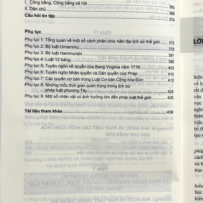 Sách Giáo Trình Lịch Sử Nhà Nước Và Pháp Luật Thế Giới