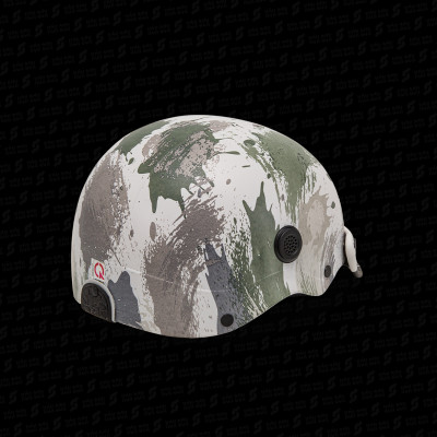 ƯU ĐÃI - Mũ bảo hiểm lỗ thông gió hoa văn chính hãng NÓN SƠN AMP-TR111