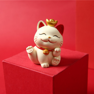 Mô Hình Mèo Mai Mắn Mèo Tài Lộc Trang Trí KAI.N_ Hàng Chính Hãng