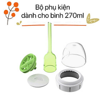 [ WR206 - Cổ rộng ] Bộ phụ kiện bình sữa Dr.Brown