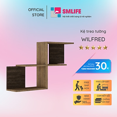 Kệ Treo Tường Phòng Khách SMLIFE Wilfred