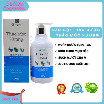Bộ Đôi Dầu Gội - Xả THẢO MỘC HƯƠNG Quyên Lara 300ml Giúp Ngăn Ngừa Rụng Tóc, Kích Thích Mọc Tóc, Phục Hồi Tóc Hư Tổn