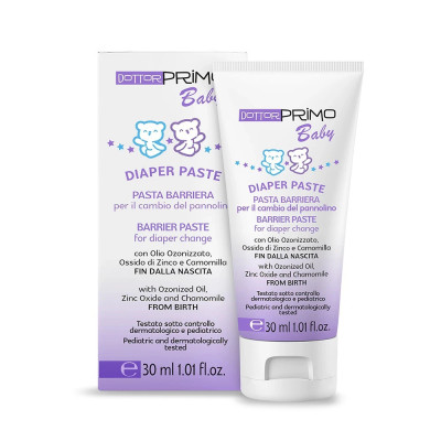 Kem Bôi Hăm Cho Bé DottorPrimo Diaper Paste - Ngừa Hăm Bỉm Tã, Lành Vết Hăm Đỏ, Dưỡng Da Cho Bé (Tuýp 30ml)