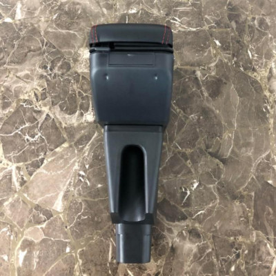 Hộp tỳ tay ô tô dành cho xe Toyota Wigo cao cấp tích hợp 7 cổng USB - Mã: DUSB-WO - 2 màu: Đen và Be