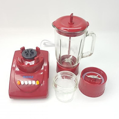 Máy xay sinh tố cối thủy tinh Matika MTK-3105 - Hàng Chính Hãng