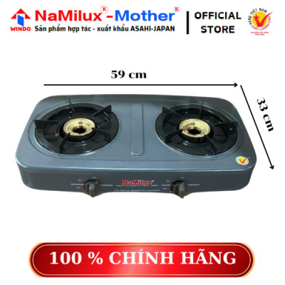 Bếp gas đôi để bàn NaMilux NA-590AFM | Hàng Chính Hãng