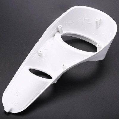 Đế độ loa 3 way cột chữ A gắn loa mid 10cm, treble 6cm chất liệu nhựa ABS trắng giá đỡ loa cột A tweter