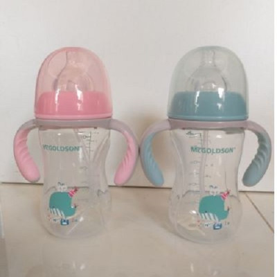 Bình sữa MCGoldson cổ rộng PP 300ml