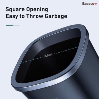 Bình đựng rác mini Baseus đùng trên ô tô hoặc bàn làm việc - Hàng Chính Hãng