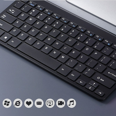 Bàn Phím không dây W200 nhỏ gọn - cho máy tính , Laptop , điện thoại , máy tính bảng hàng nhập khẩu