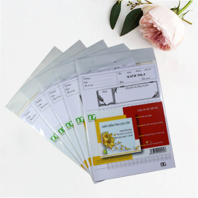 Giấy kiểm tra 4 ô ly giấy dày đẹp, viết êm kẻ ô rõ ràng dùng tiện lợi cho học sinh 12 tờ đôi GKTL1-05 Green Art - Hàng chính hãng