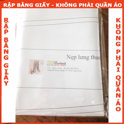 Rập giấy A0 váy bé gái mã R186 (BẢN VẼ)